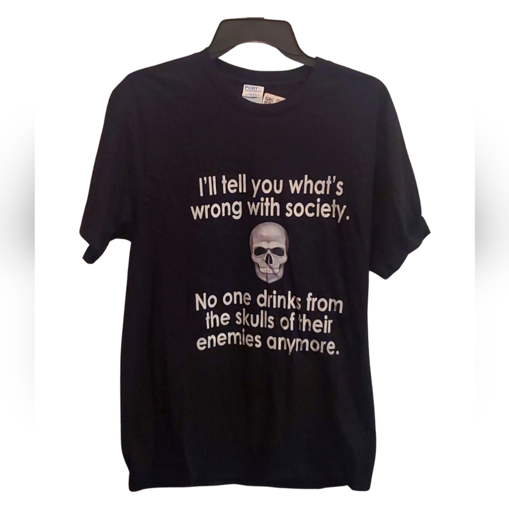 Port & Co Mens graphic t shirt